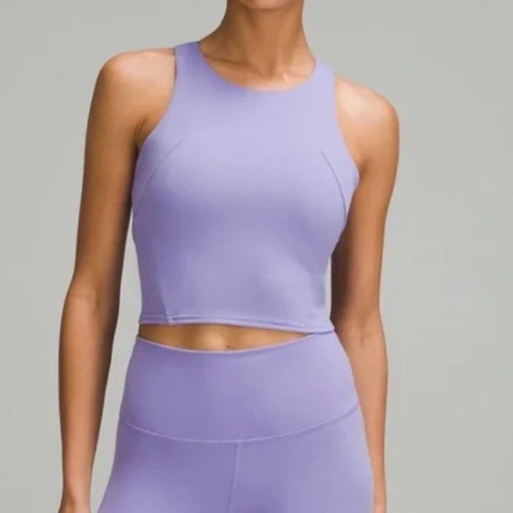 NWT Lululemon Wunder Train Tank Dark Lavender